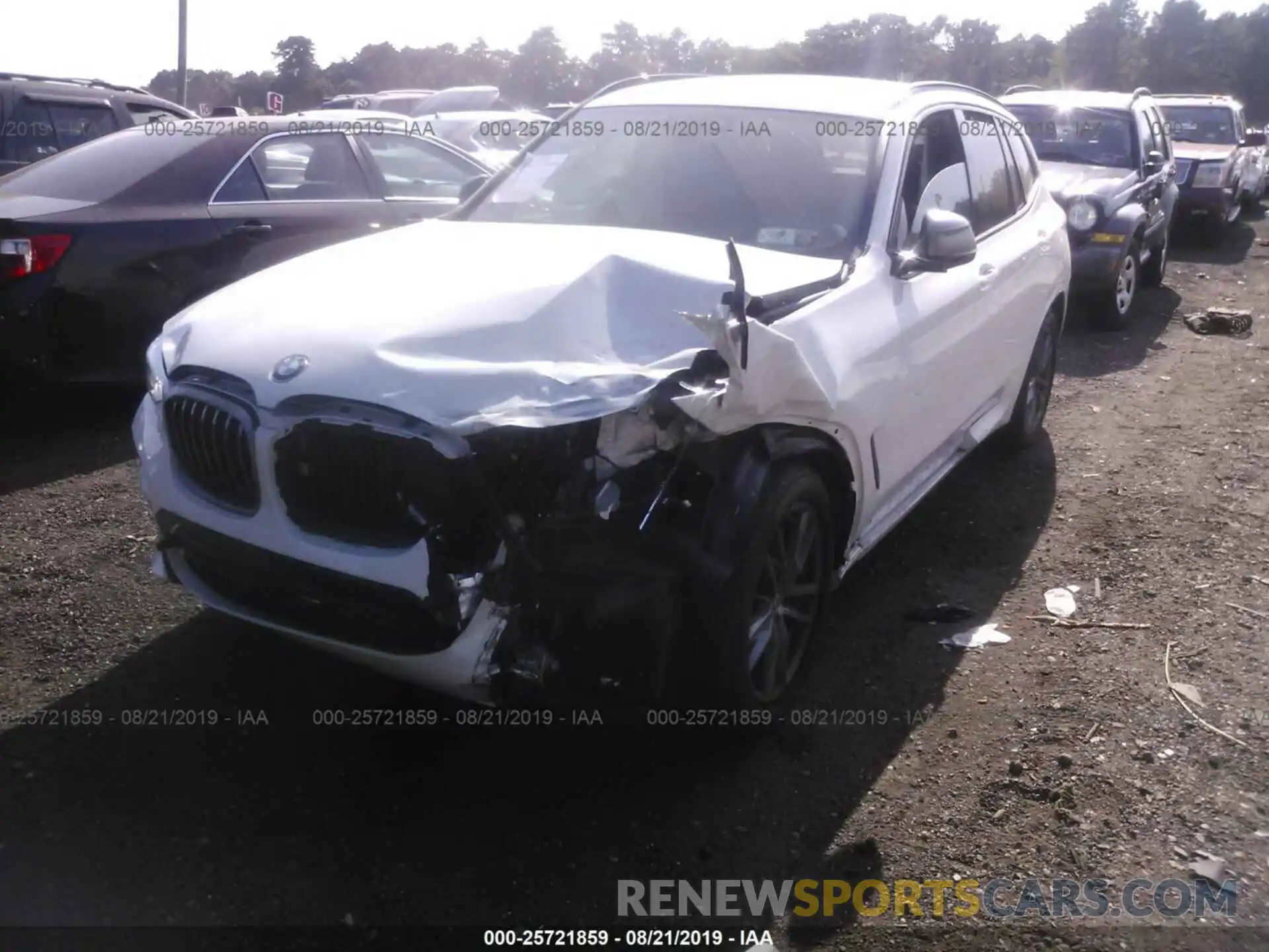 6 Photograph of a damaged car 5UXTS3C5XK0Z08604 BMW X3 2019