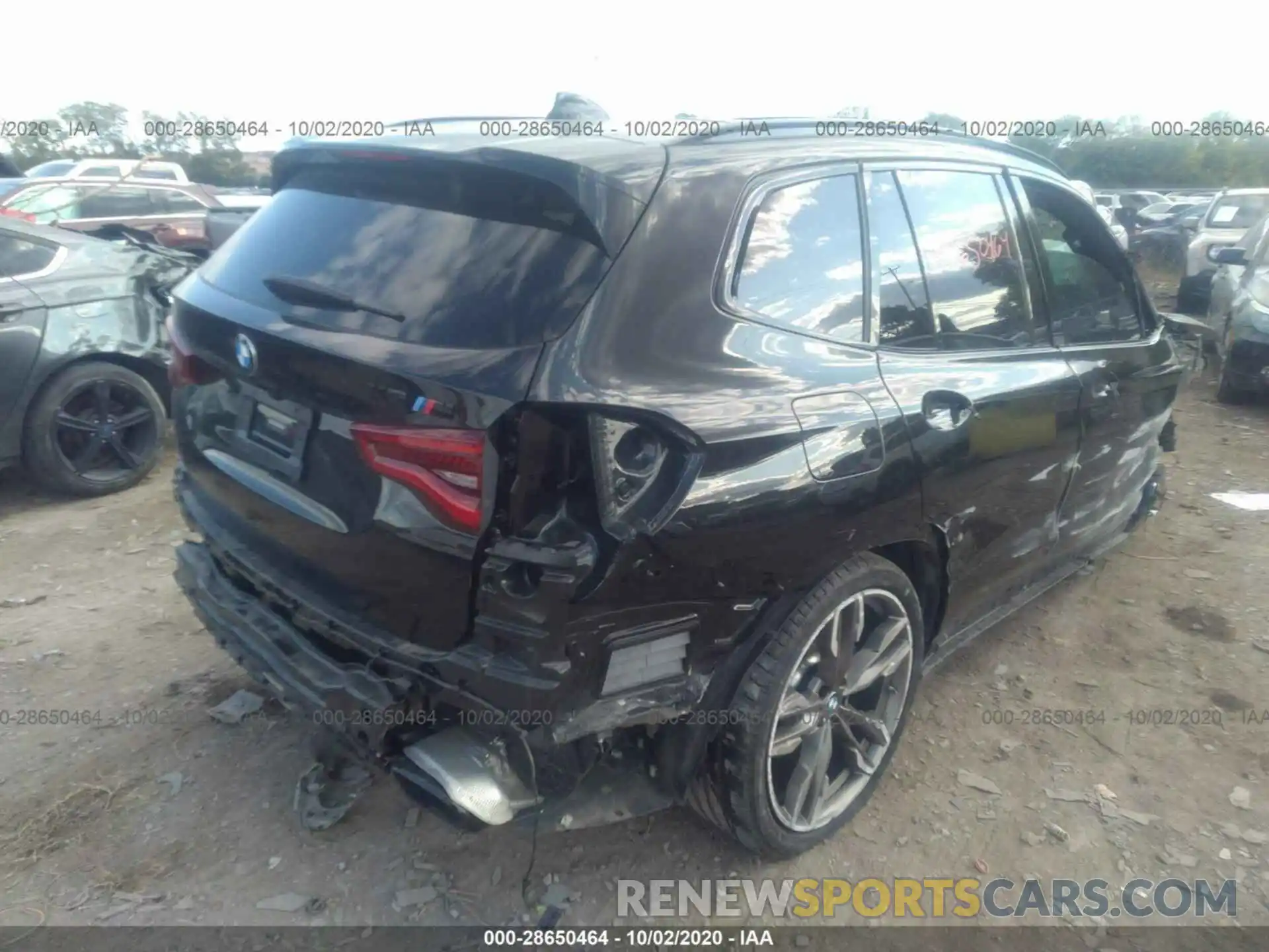 4 Photograph of a damaged car 5UXTS3C5XKLR72978 BMW X3 2019