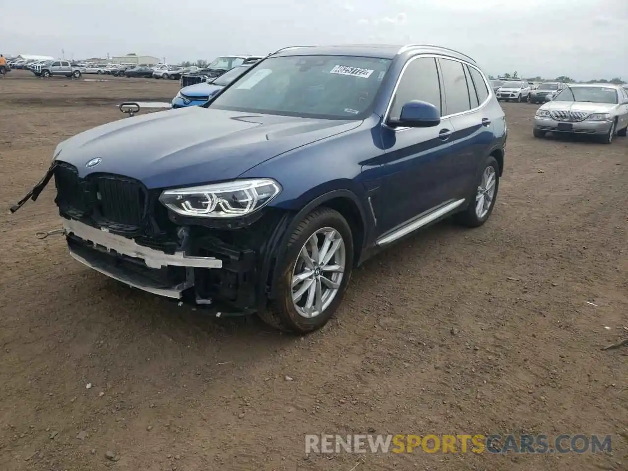 2 Фотография поврежденного автомобиля 5UXTS1C01L9D32118 BMW X3 2020