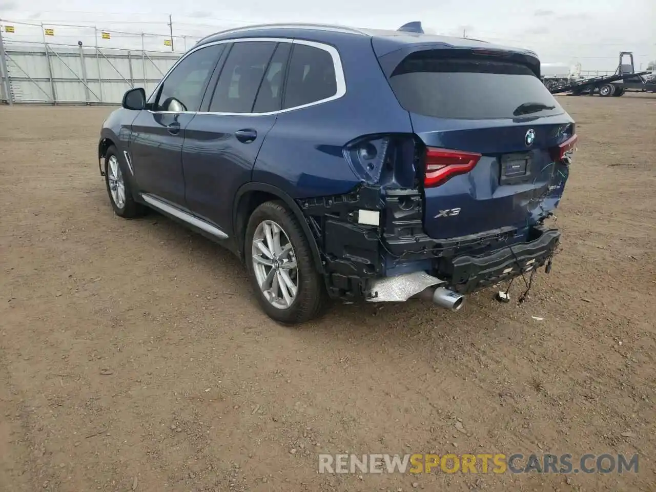 3 Photograph of a damaged car 5UXTS1C01L9D32118 BMW X3 2020