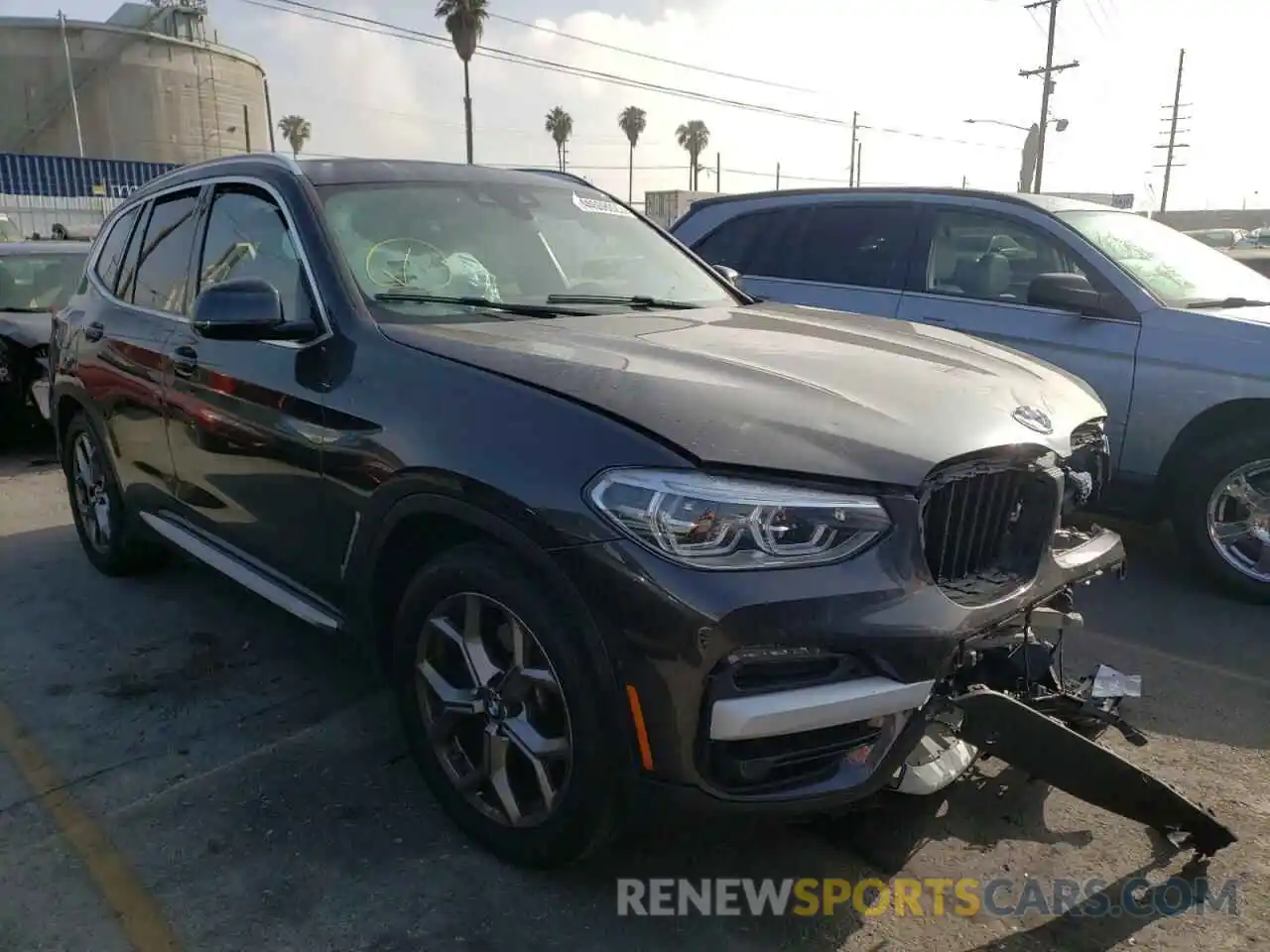 1 Photograph of a damaged car 5UXTS1C02L9D33519 BMW X3 2020