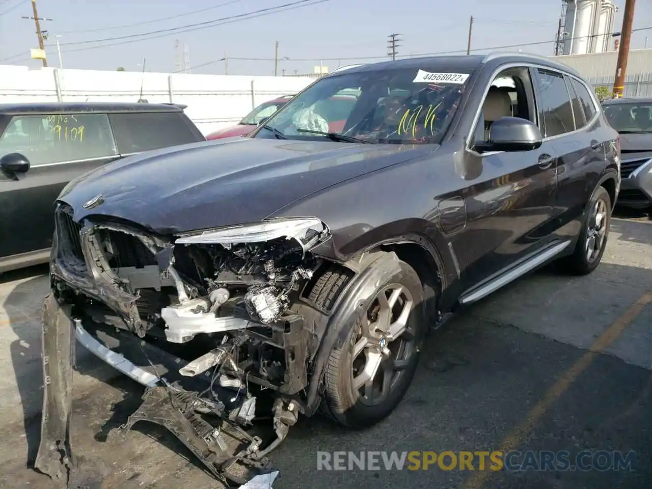 2 Photograph of a damaged car 5UXTS1C02L9D33519 BMW X3 2020