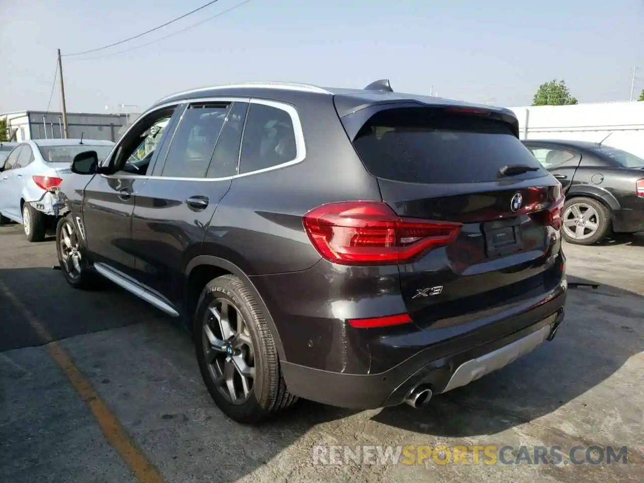 3 Фотография поврежденного автомобиля 5UXTS1C02L9D33519 BMW X3 2020