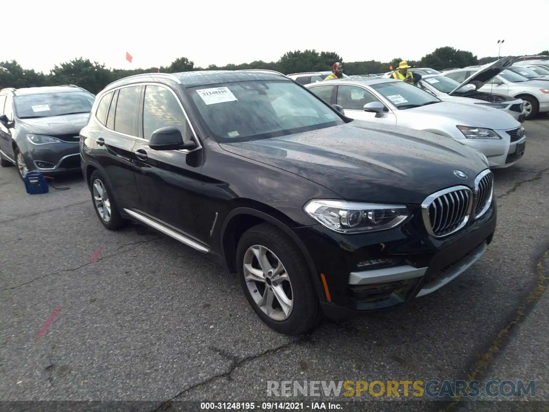 1 Photograph of a damaged car 5UXTS1C04L9D47275 BMW X3 2020