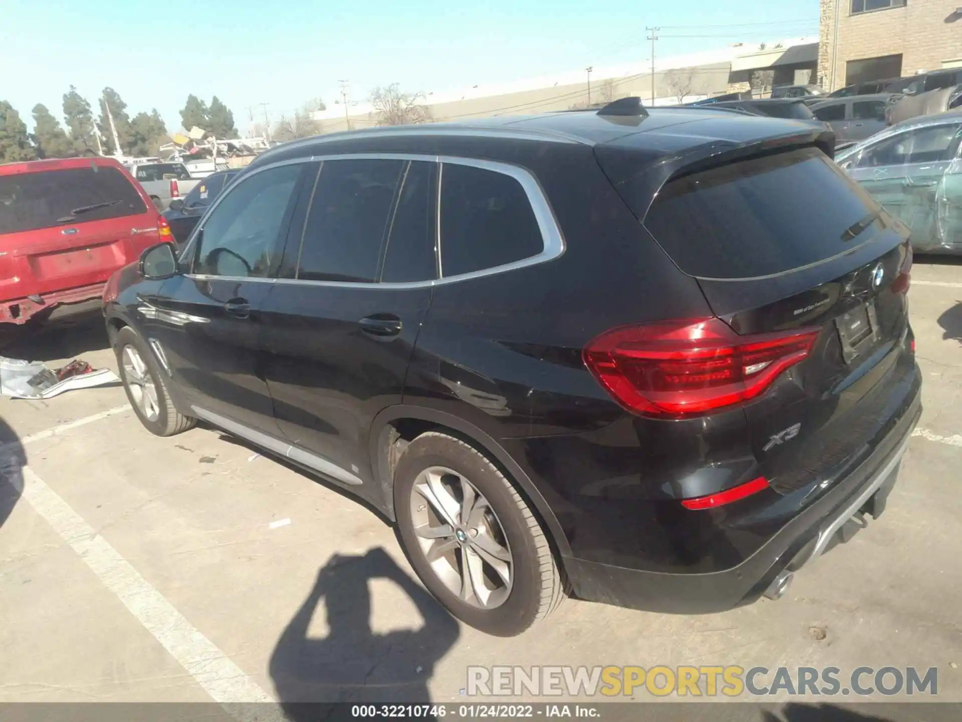 3 Photograph of a damaged car 5UXTS1C06L9D25147 BMW X3 2020