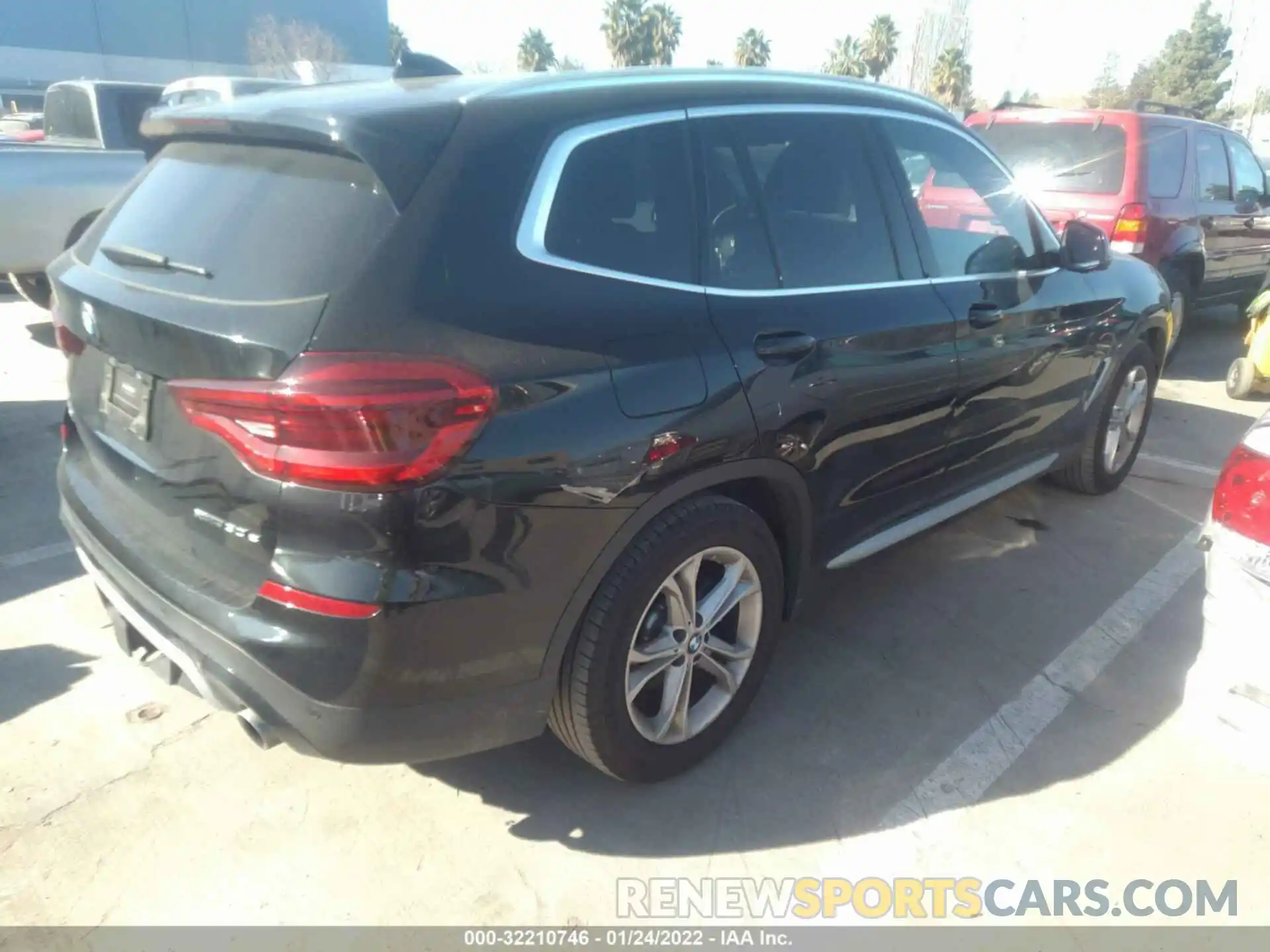 4 Фотография поврежденного автомобиля 5UXTS1C06L9D25147 BMW X3 2020