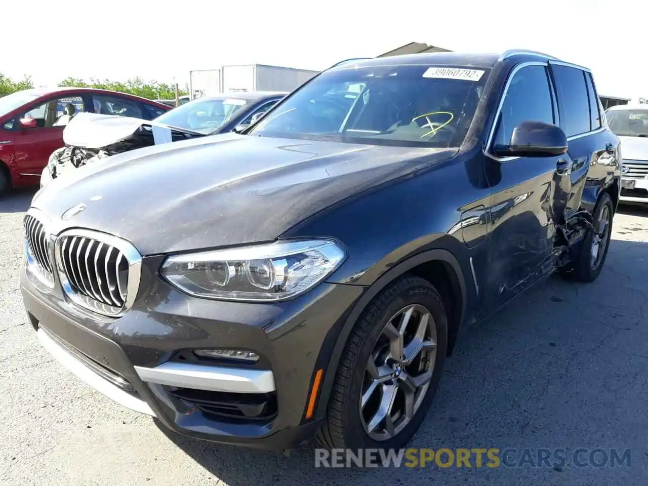 2 Photograph of a damaged car 5UXTS1C08L9D33671 BMW X3 2020