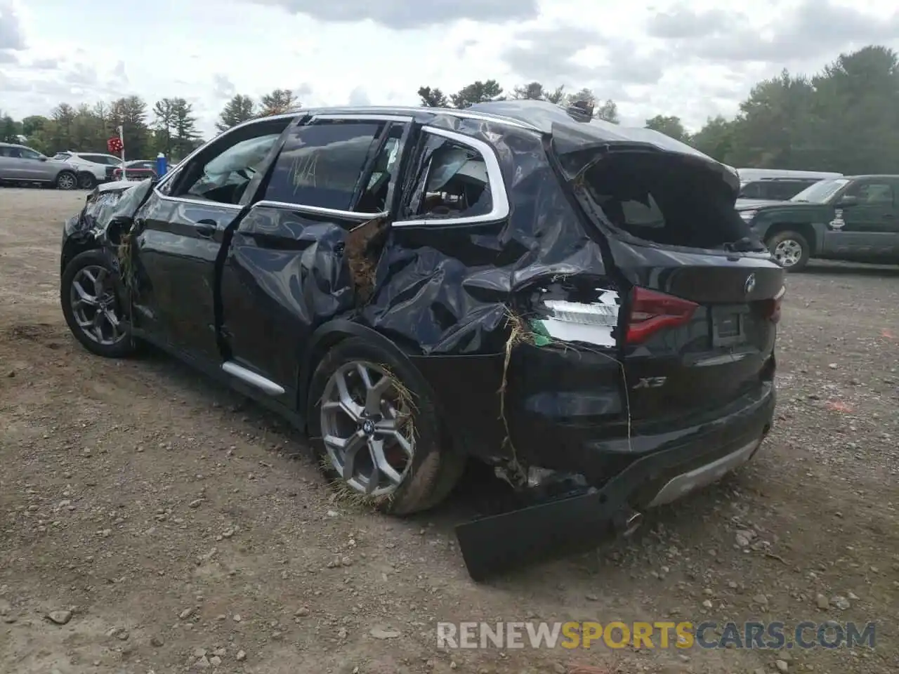 3 Photograph of a damaged car 5UXTS1C0XL9C52977 BMW X3 2020