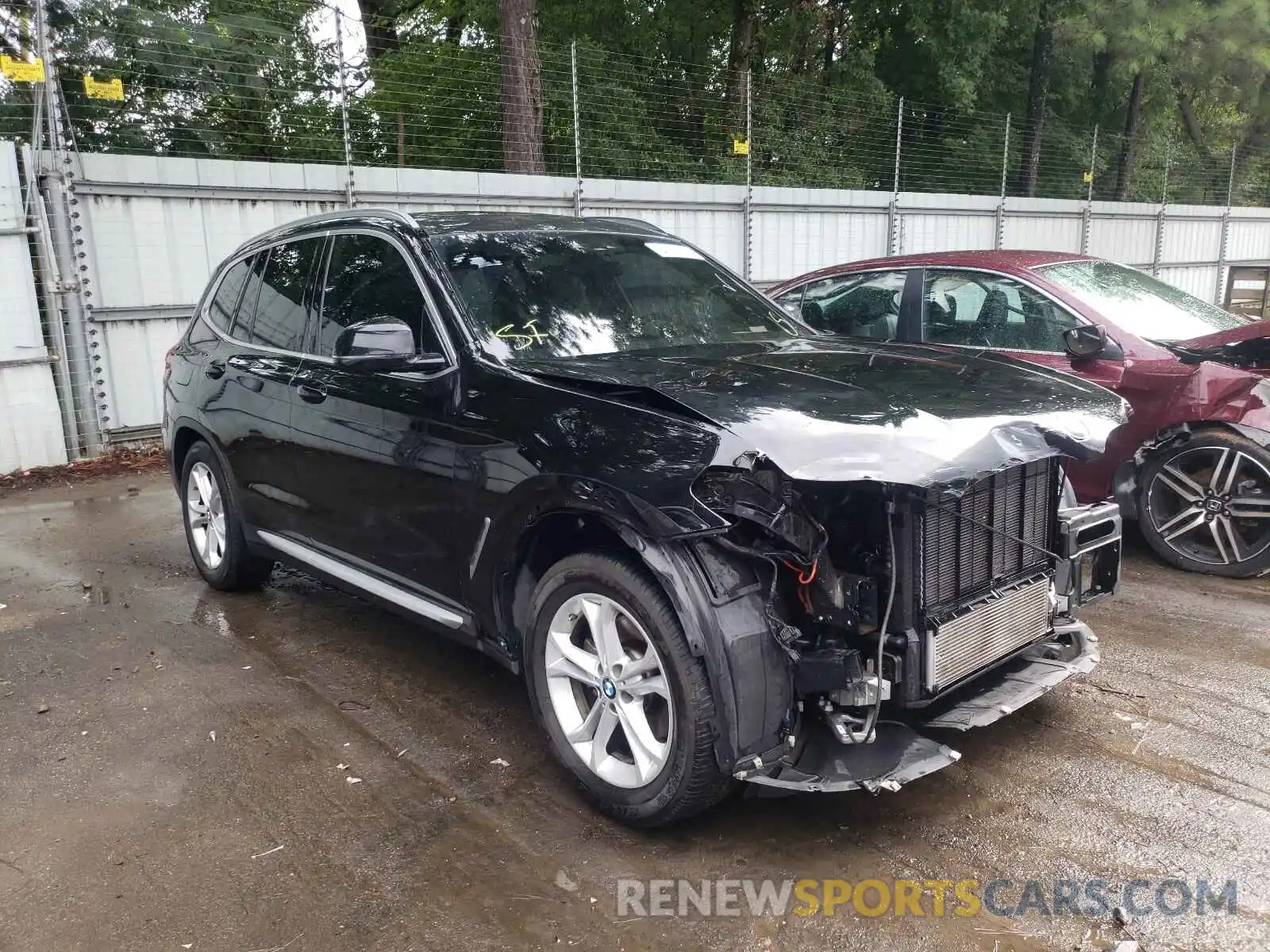 1 Photograph of a damaged car 5UXTY3C00L9B29893 BMW X3 2020