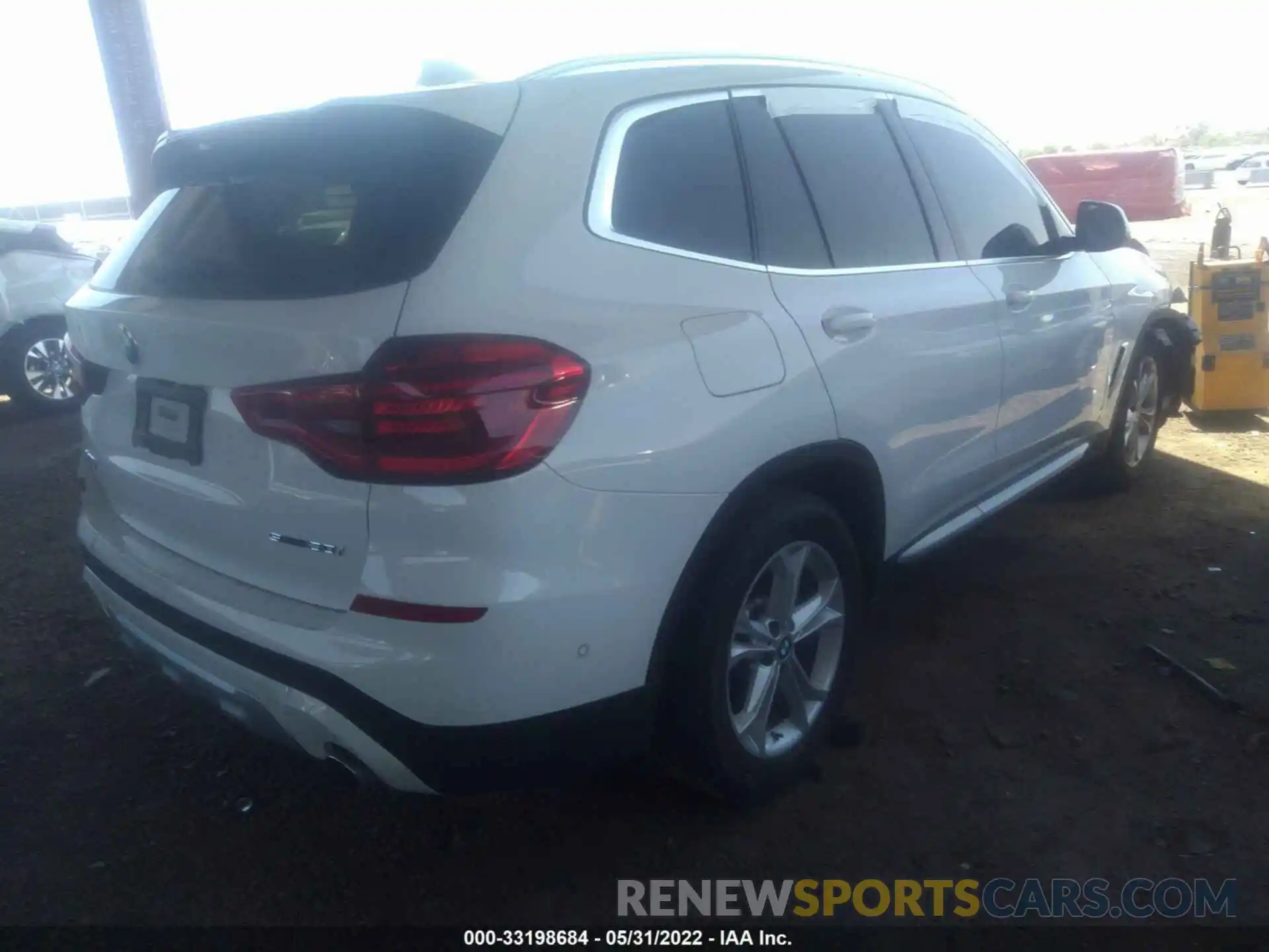 4 Фотография поврежденного автомобиля 5UXTY3C00L9B34138 BMW X3 2020