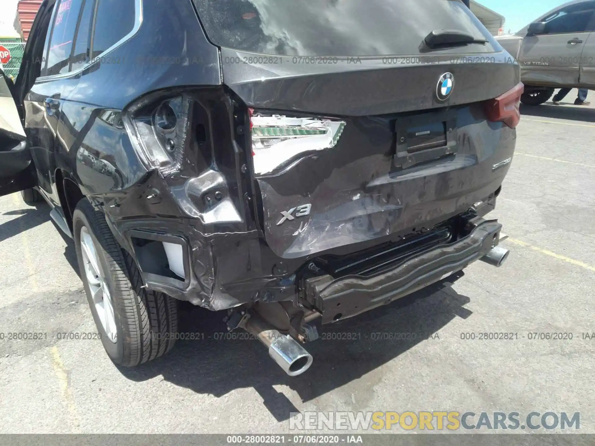 6 Фотография поврежденного автомобиля 5UXTY3C00L9B34835 BMW X3 2020