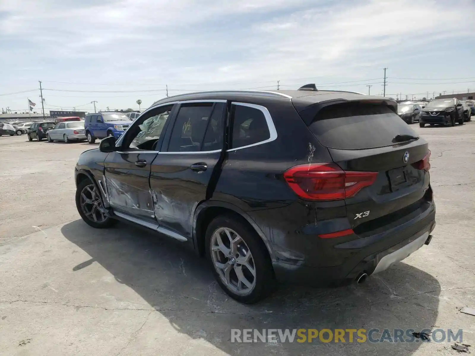 3 Photograph of a damaged car 5UXTY3C00L9C00929 BMW X3 2020