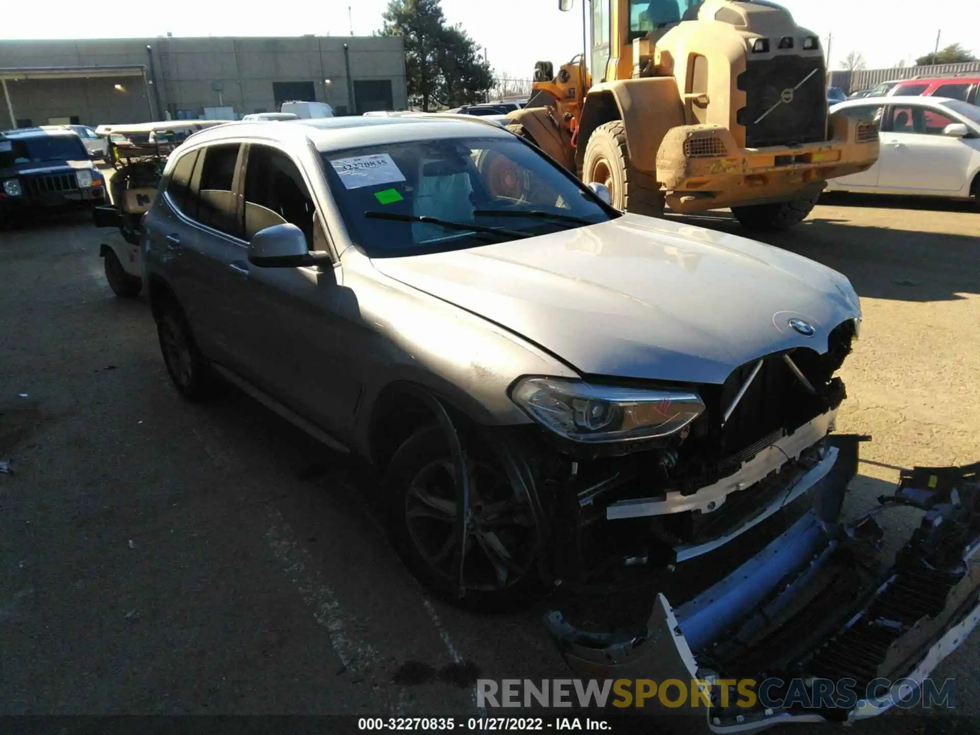 1 Photograph of a damaged car 5UXTY3C00L9C24227 BMW X3 2020