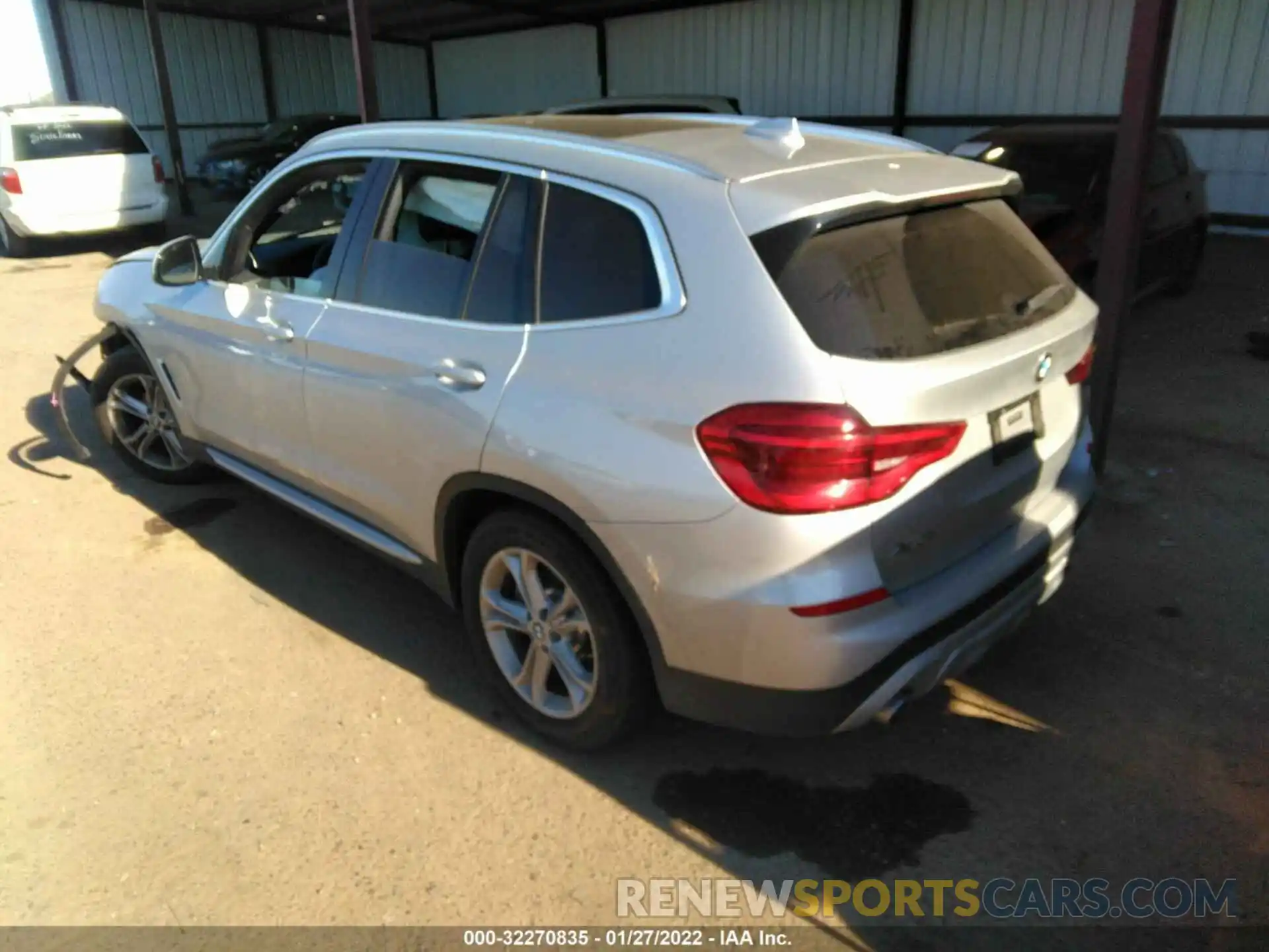 3 Фотография поврежденного автомобиля 5UXTY3C00L9C24227 BMW X3 2020