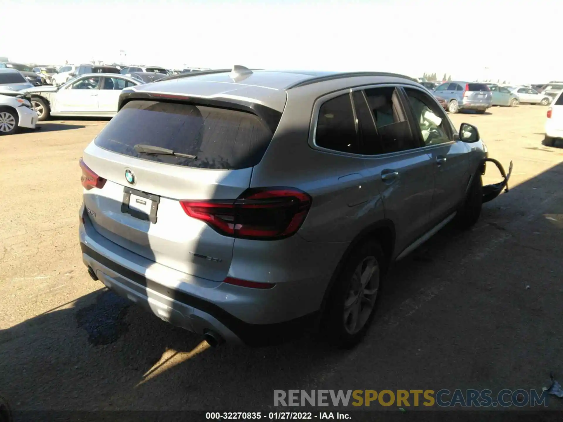 4 Photograph of a damaged car 5UXTY3C00L9C24227 BMW X3 2020