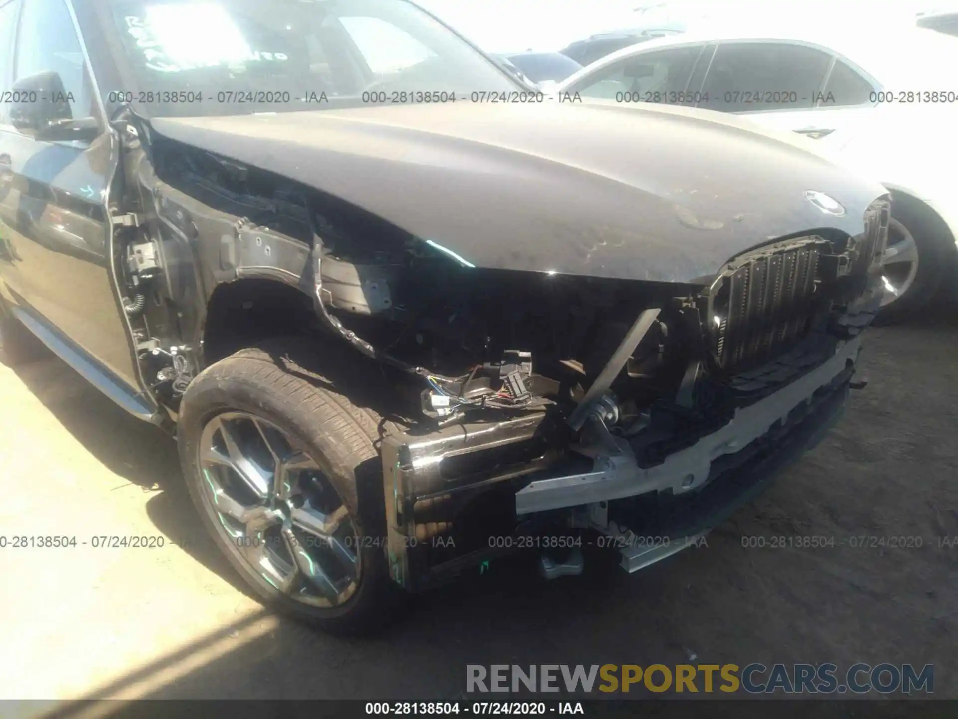 6 Фотография поврежденного автомобиля 5UXTY3C00L9D10122 BMW X3 2020