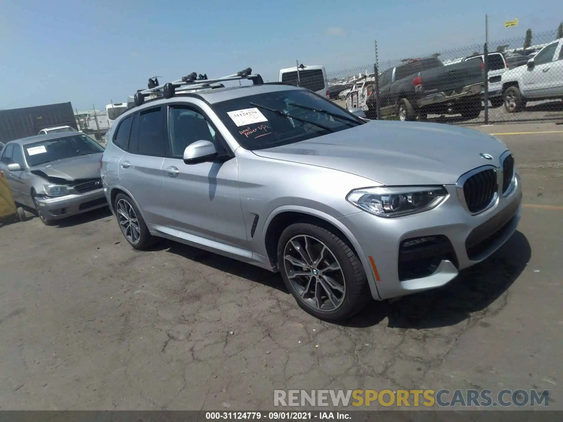 1 Photograph of a damaged car 5UXTY3C00LLU69965 BMW X3 2020