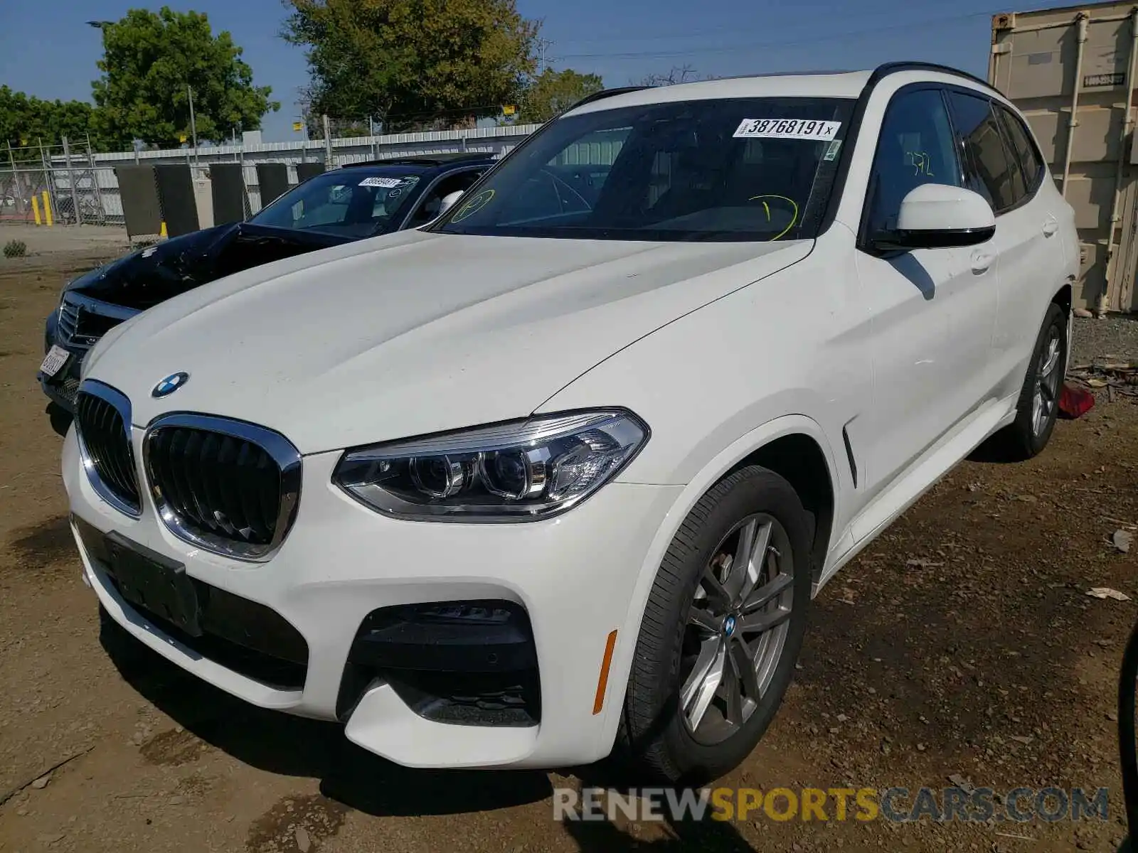 2 Photograph of a damaged car 5UXTY3C00LLU70159 BMW X3 2020