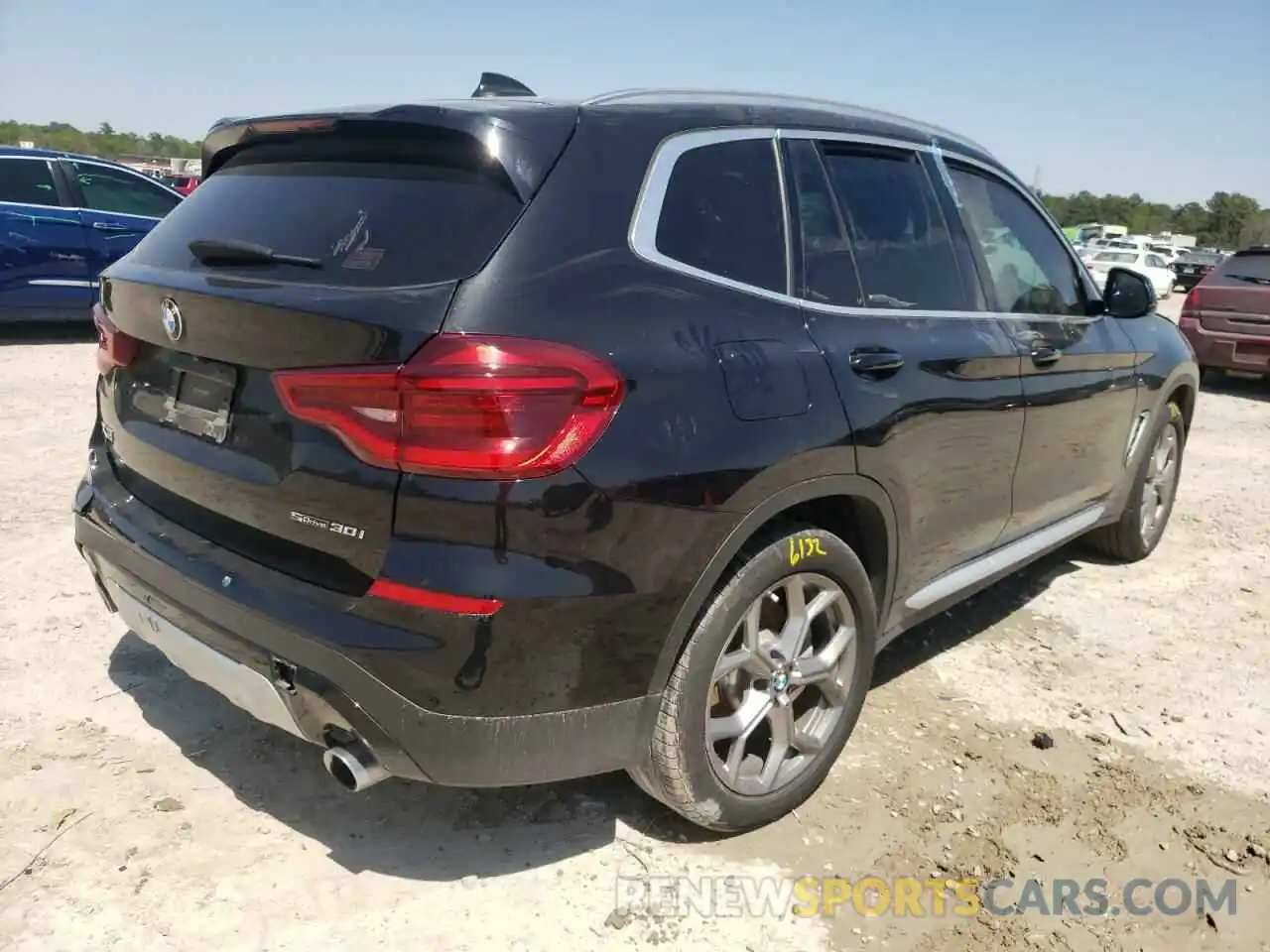 4 Фотография поврежденного автомобиля 5UXTY3C00LLU70954 BMW X3 2020