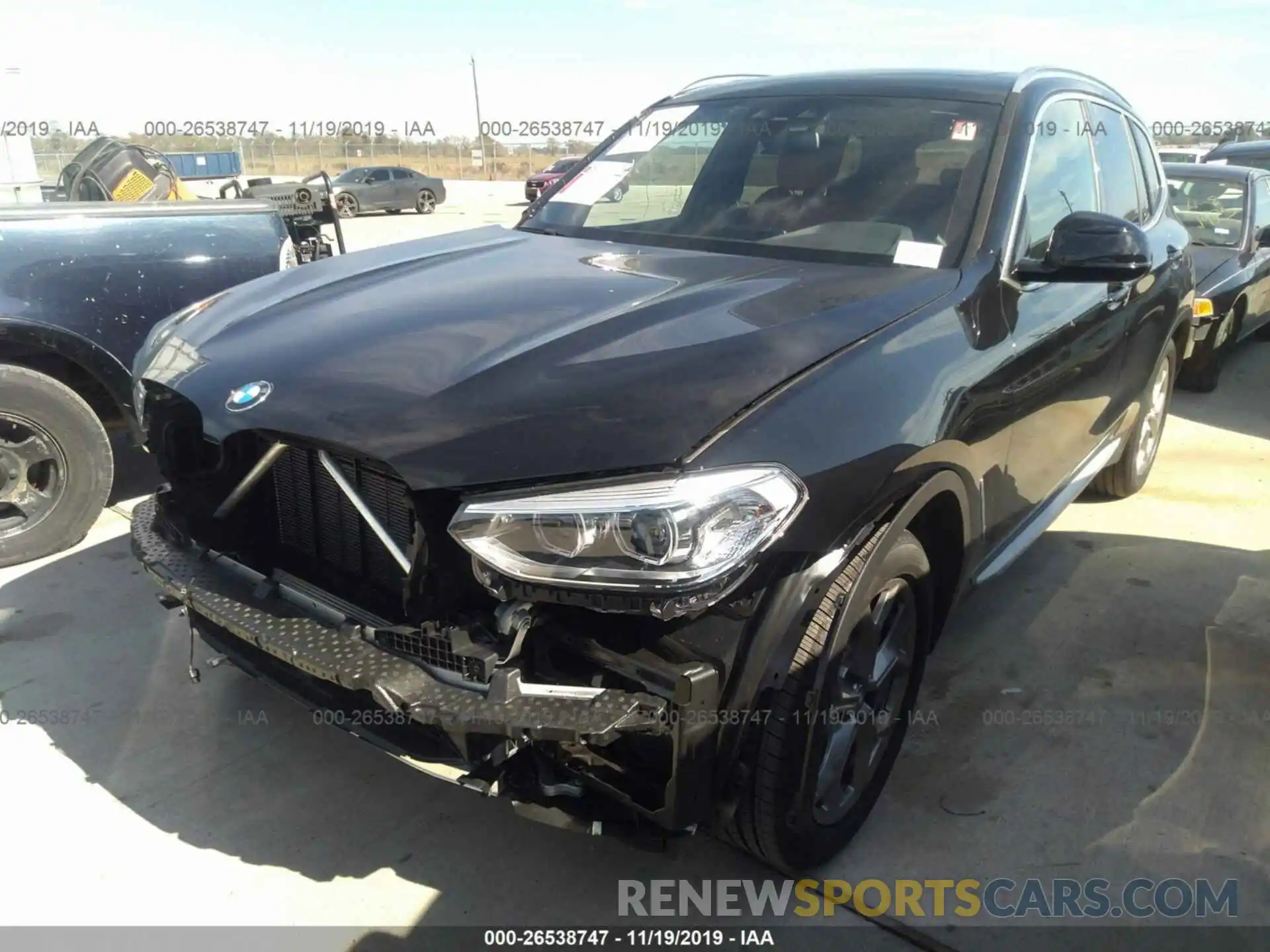 2 Photograph of a damaged car 5UXTY3C00LLU71036 BMW X3 2020