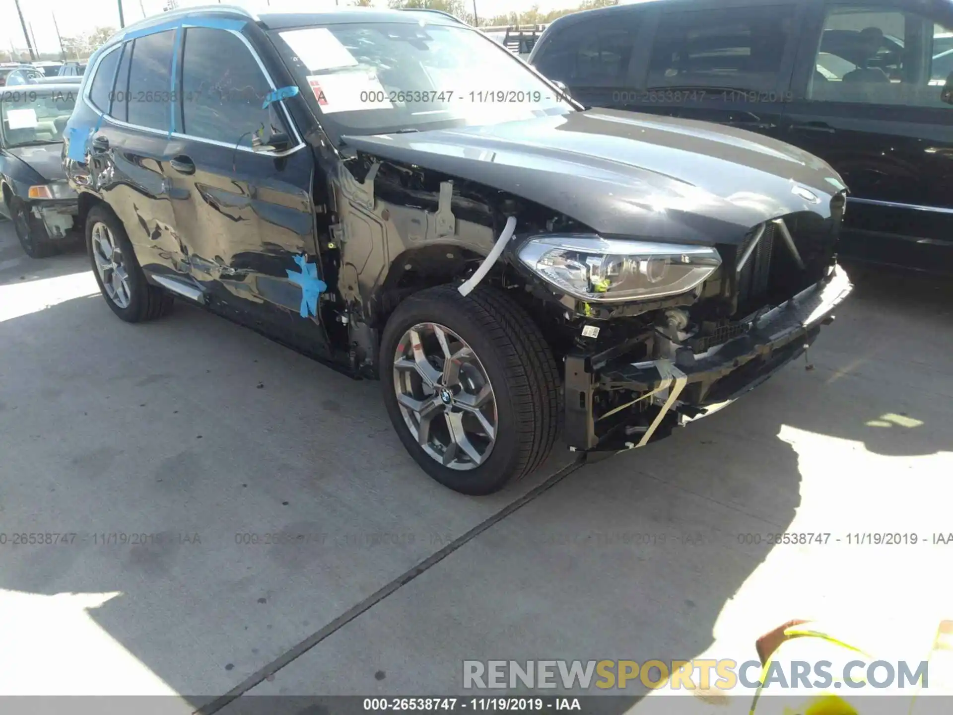 6 Photograph of a damaged car 5UXTY3C00LLU71036 BMW X3 2020