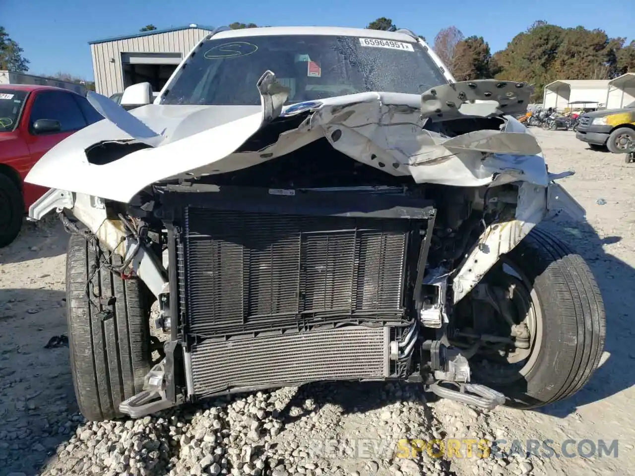 9 Photograph of a damaged car 5UXTY3C00LLU71084 BMW X3 2020