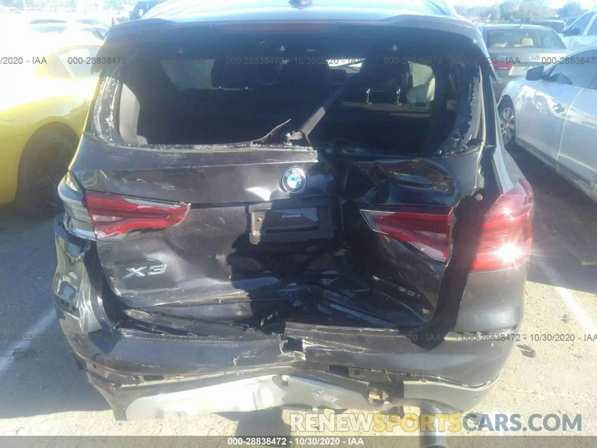 6 Фотография поврежденного автомобиля 5UXTY3C01L9B09913 BMW X3 2020
