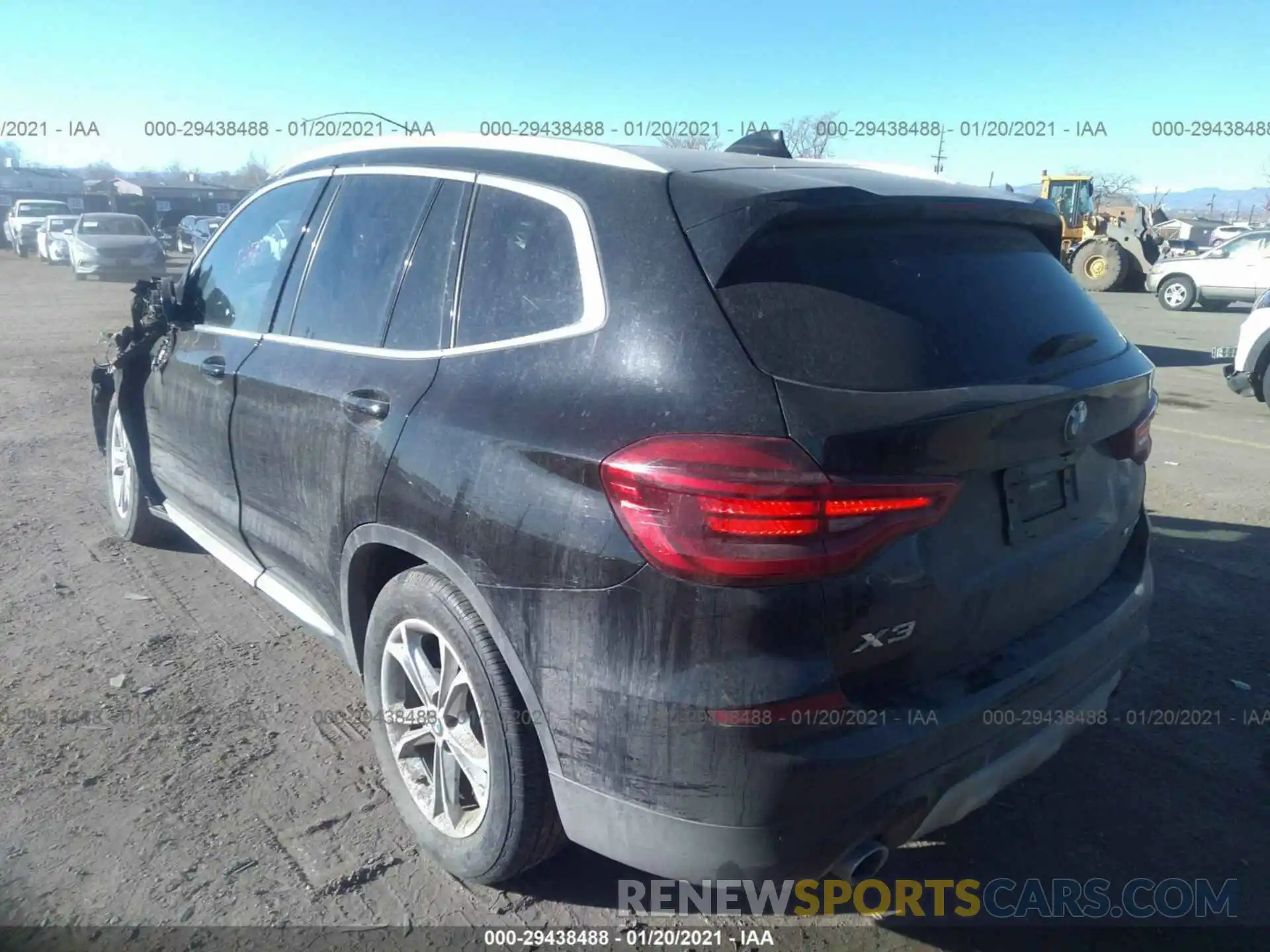 3 Фотография поврежденного автомобиля 5UXTY3C01L9B57718 BMW X3 2020