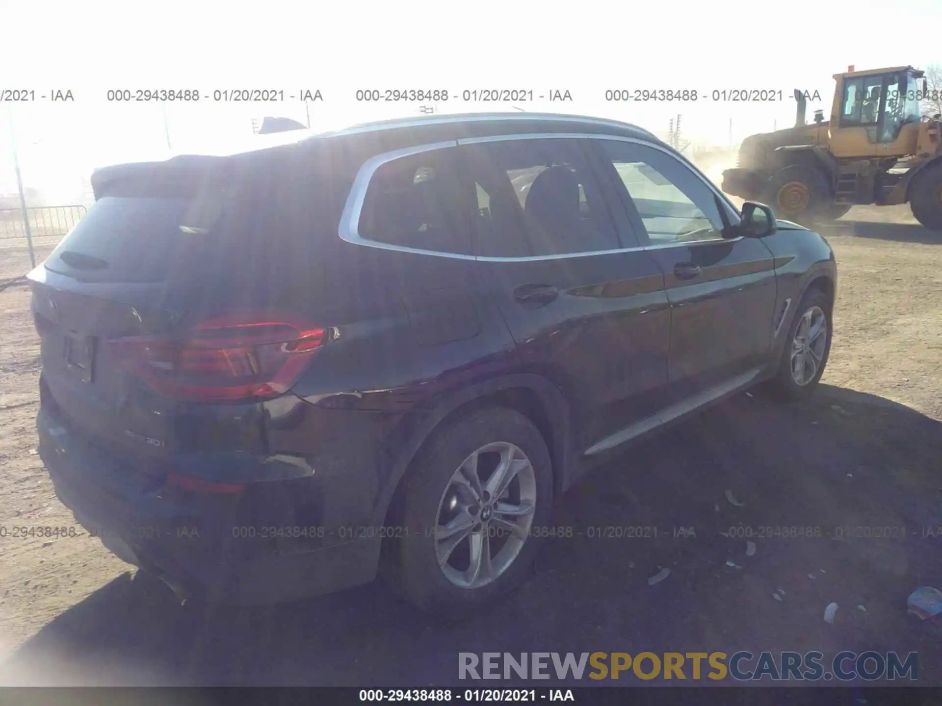 4 Фотография поврежденного автомобиля 5UXTY3C01L9B57718 BMW X3 2020