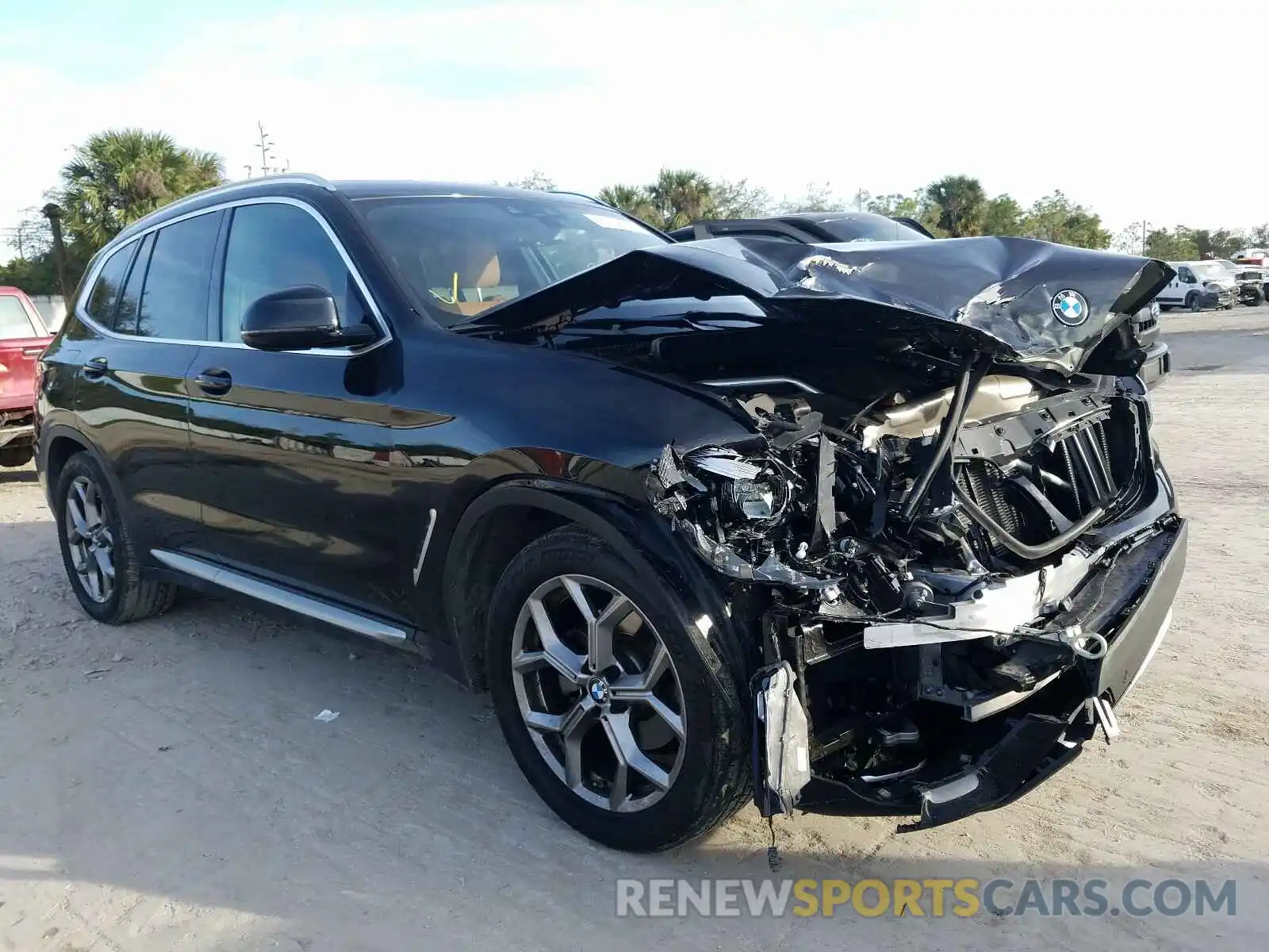 1 Photograph of a damaged car 5UXTY3C01L9B67097 BMW X3 2020