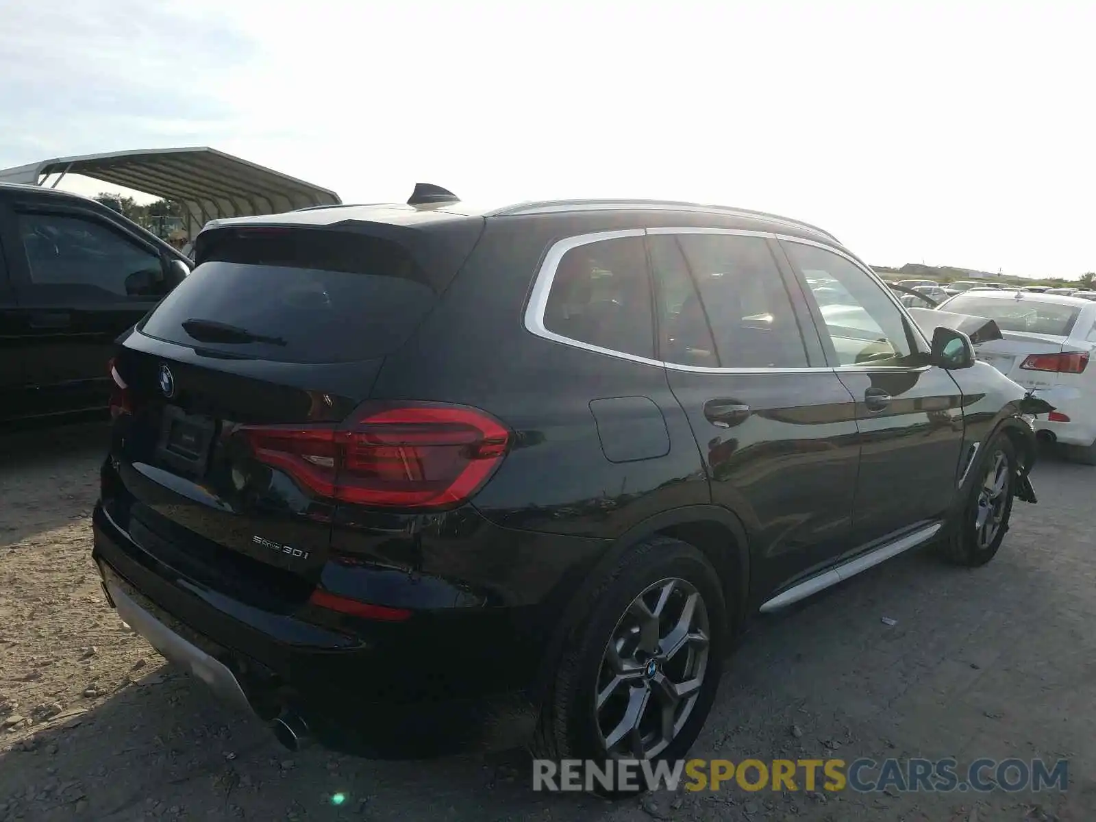 4 Фотография поврежденного автомобиля 5UXTY3C01L9B67097 BMW X3 2020