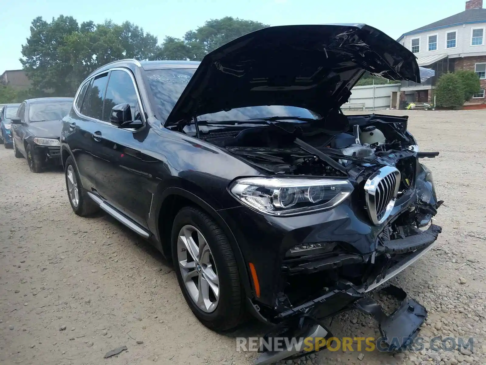 1 Photograph of a damaged car 5UXTY3C01L9B95370 BMW X3 2020