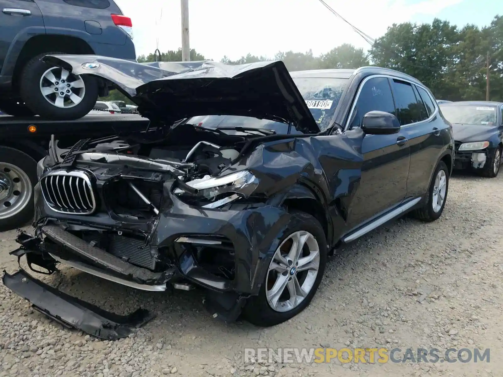 2 Photograph of a damaged car 5UXTY3C01L9B95370 BMW X3 2020