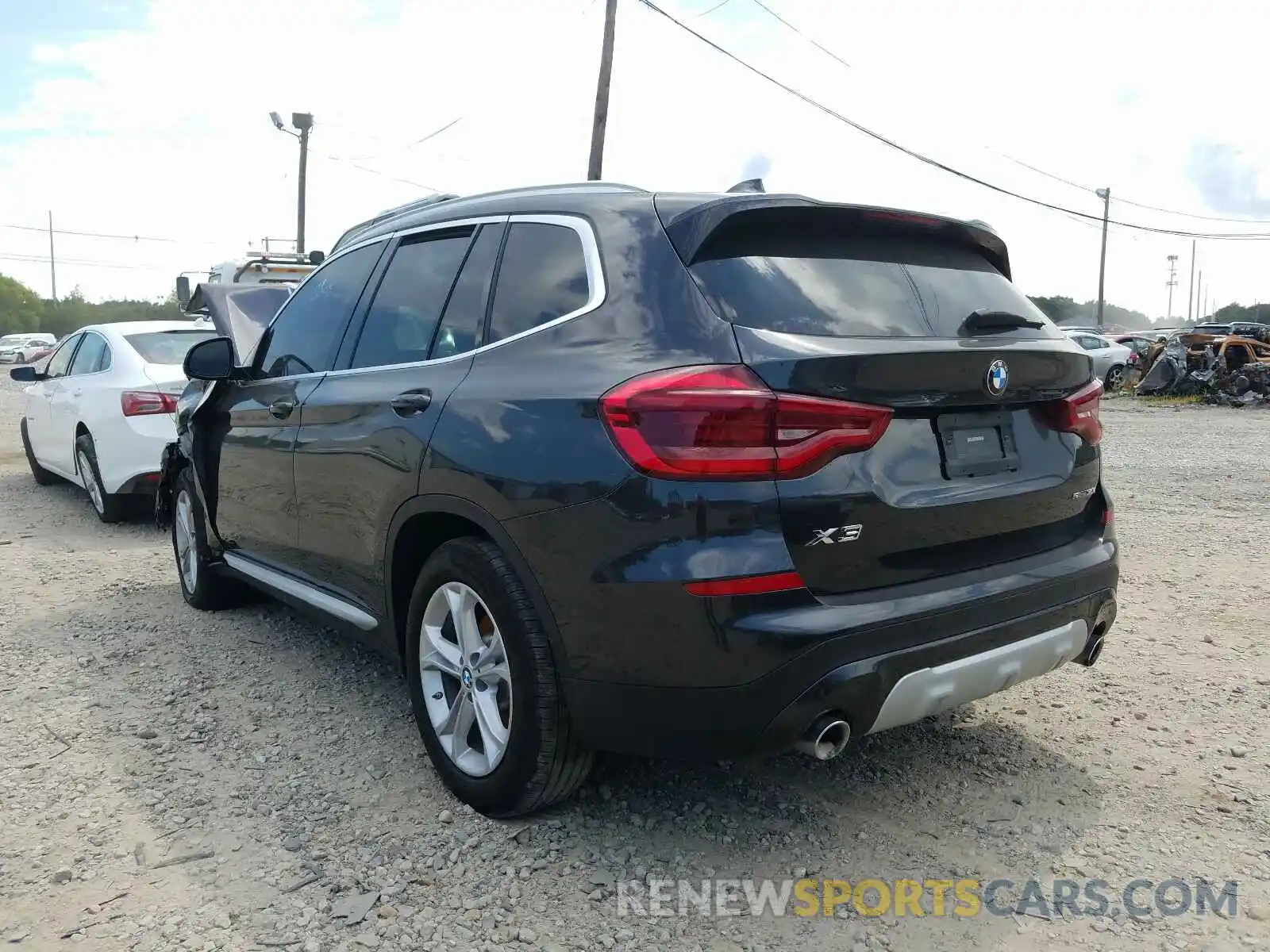 3 Photograph of a damaged car 5UXTY3C01L9B95370 BMW X3 2020