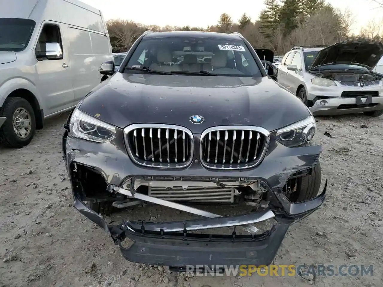 5 Photograph of a damaged car 5UXTY3C01L9C19103 BMW X3 2020