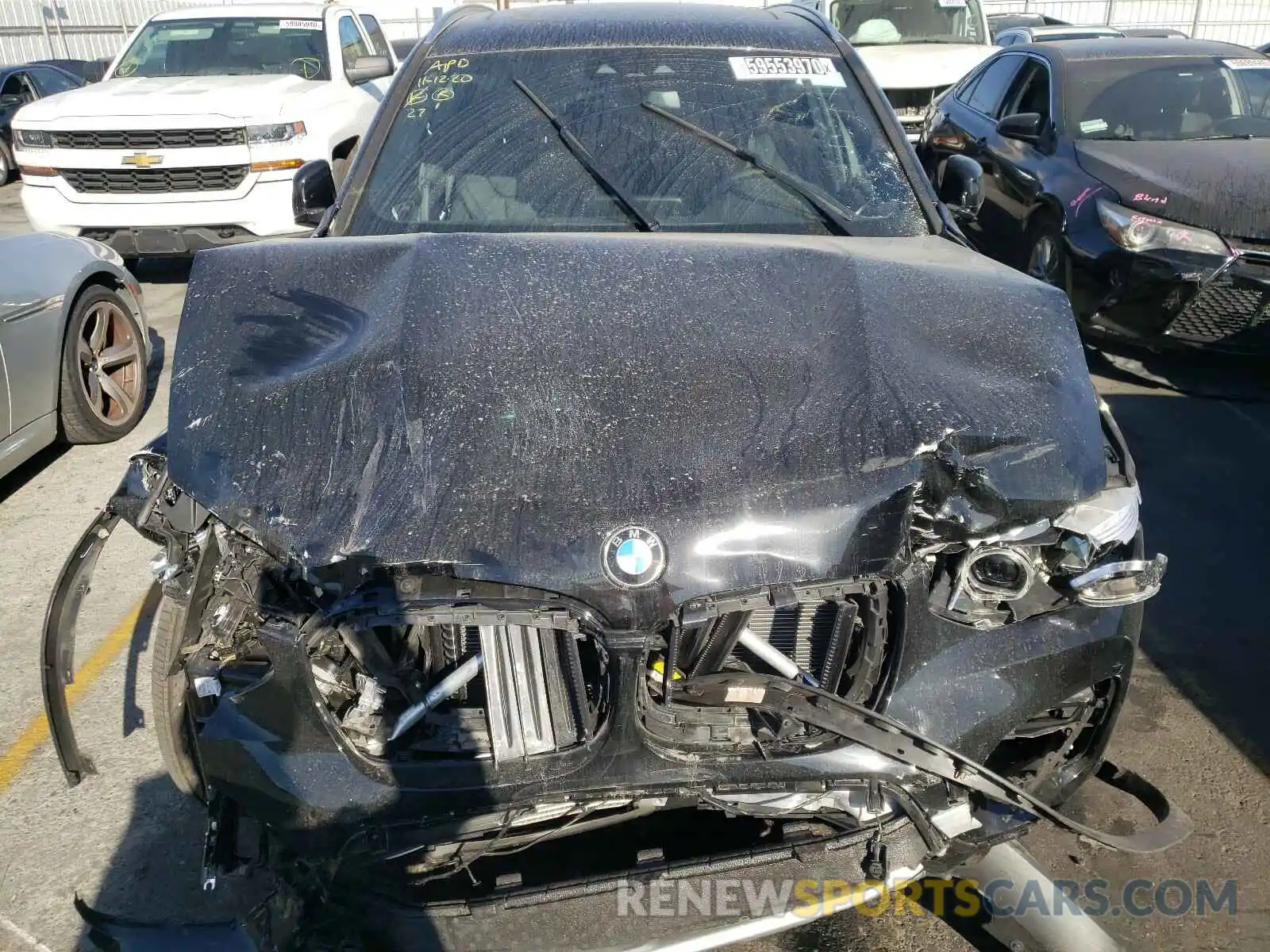 7 Photograph of a damaged car 5UXTY3C01L9C24155 BMW X3 2020