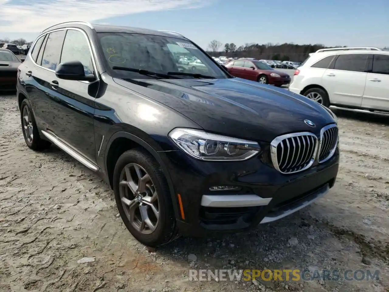 1 Photograph of a damaged car 5UXTY3C01L9C51730 BMW X3 2020