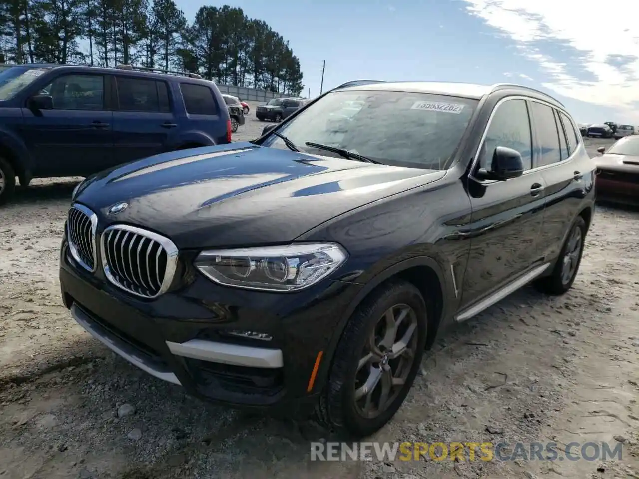 2 Photograph of a damaged car 5UXTY3C01L9C51730 BMW X3 2020