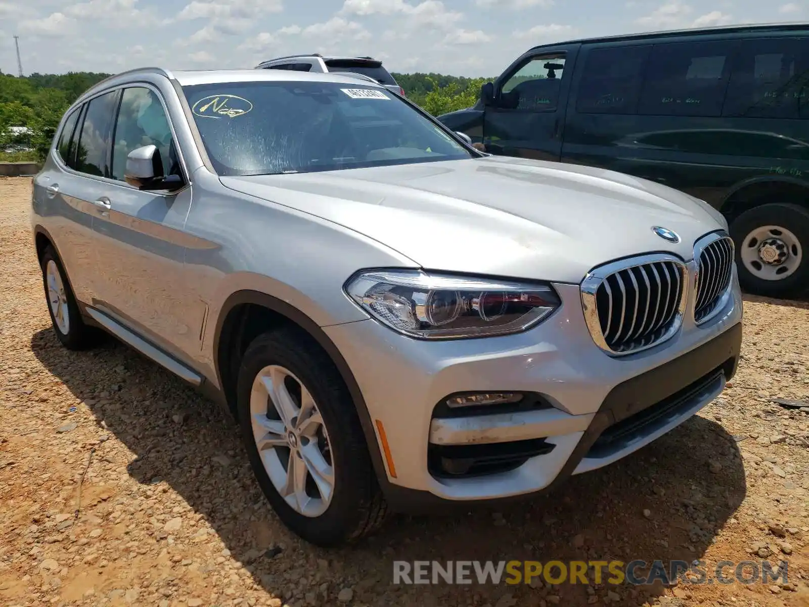 1 Photograph of a damaged car 5UXTY3C01L9C63294 BMW X3 2020