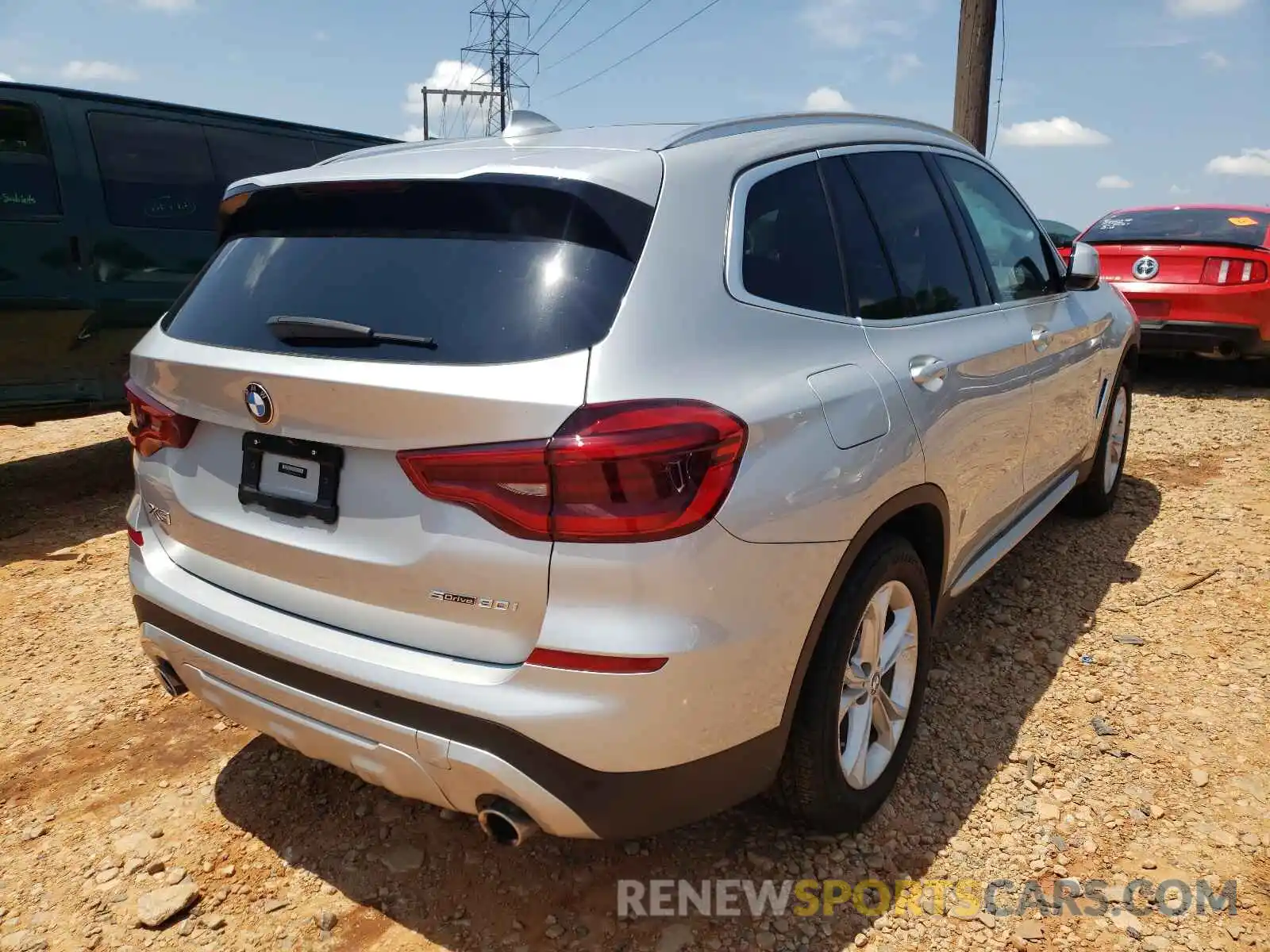 4 Photograph of a damaged car 5UXTY3C01L9C63294 BMW X3 2020