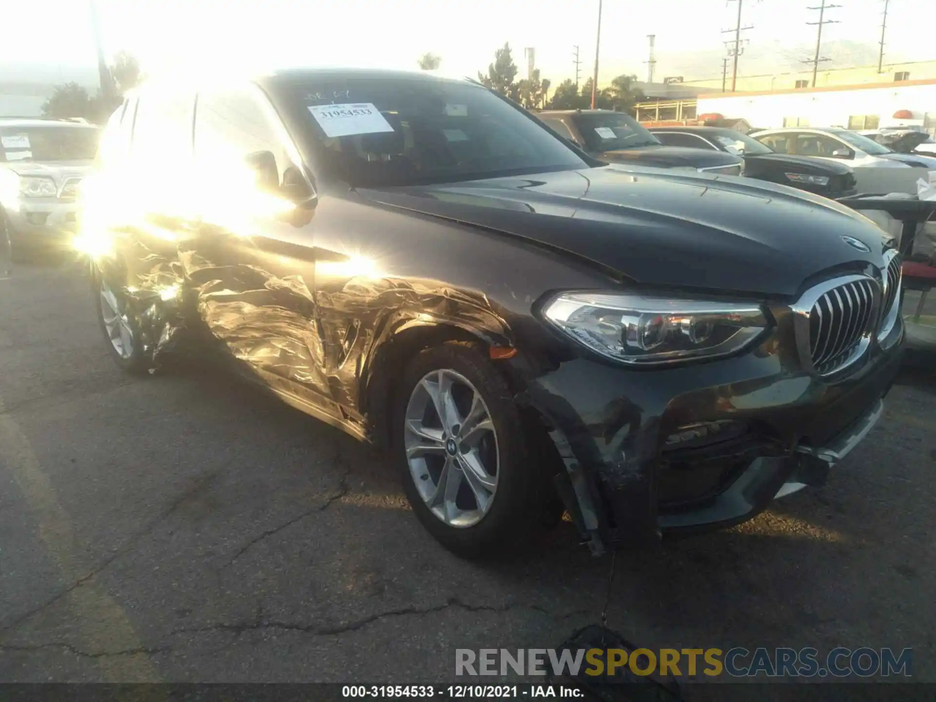 1 Photograph of a damaged car 5UXTY3C01L9C96716 BMW X3 2020