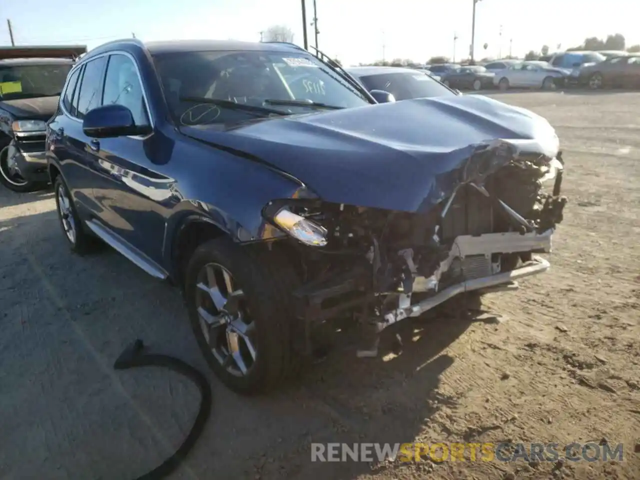 1 Photograph of a damaged car 5UXTY3C01L9D23669 BMW X3 2020