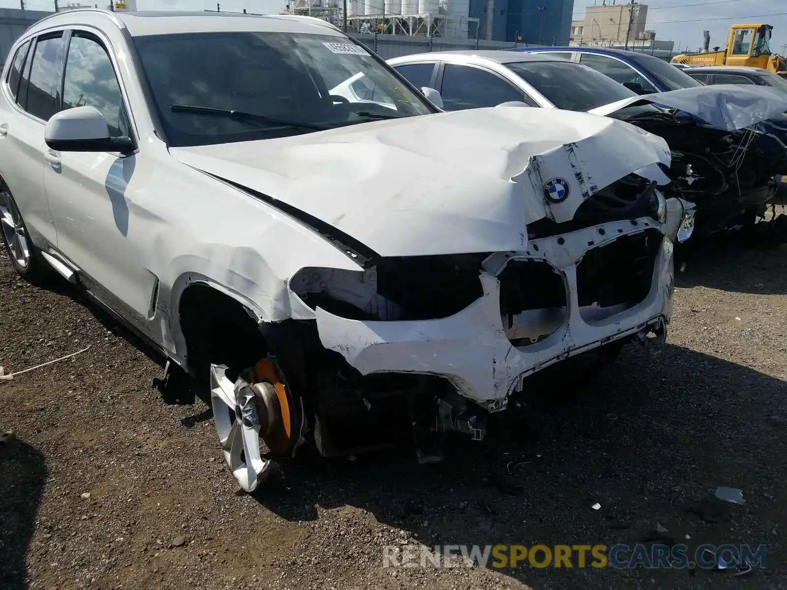 9 Фотография поврежденного автомобиля 5UXTY3C02L9B04557 BMW X3 2020