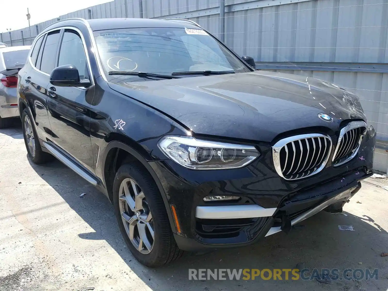 1 Photograph of a damaged car 5UXTY3C02L9B34075 BMW X3 2020