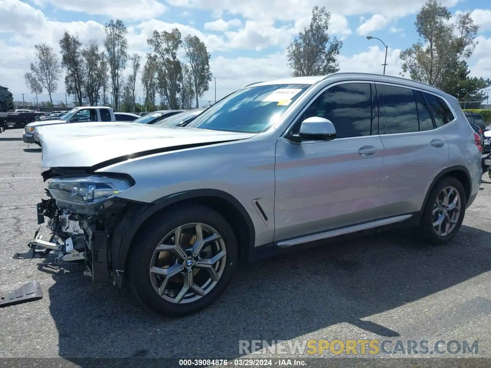 2 Photograph of a damaged car 5UXTY3C02L9B41141 BMW X3 2020