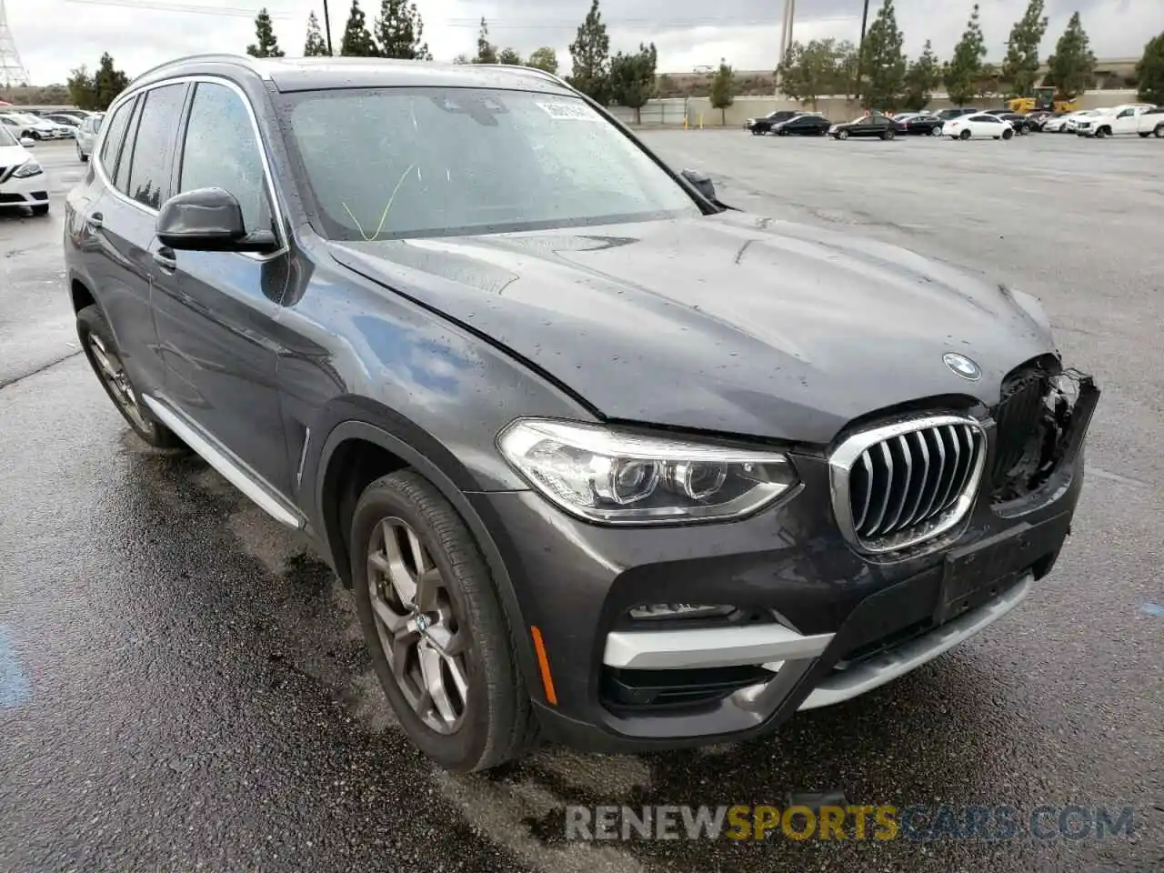 1 Photograph of a damaged car 5UXTY3C02L9B53161 BMW X3 2020