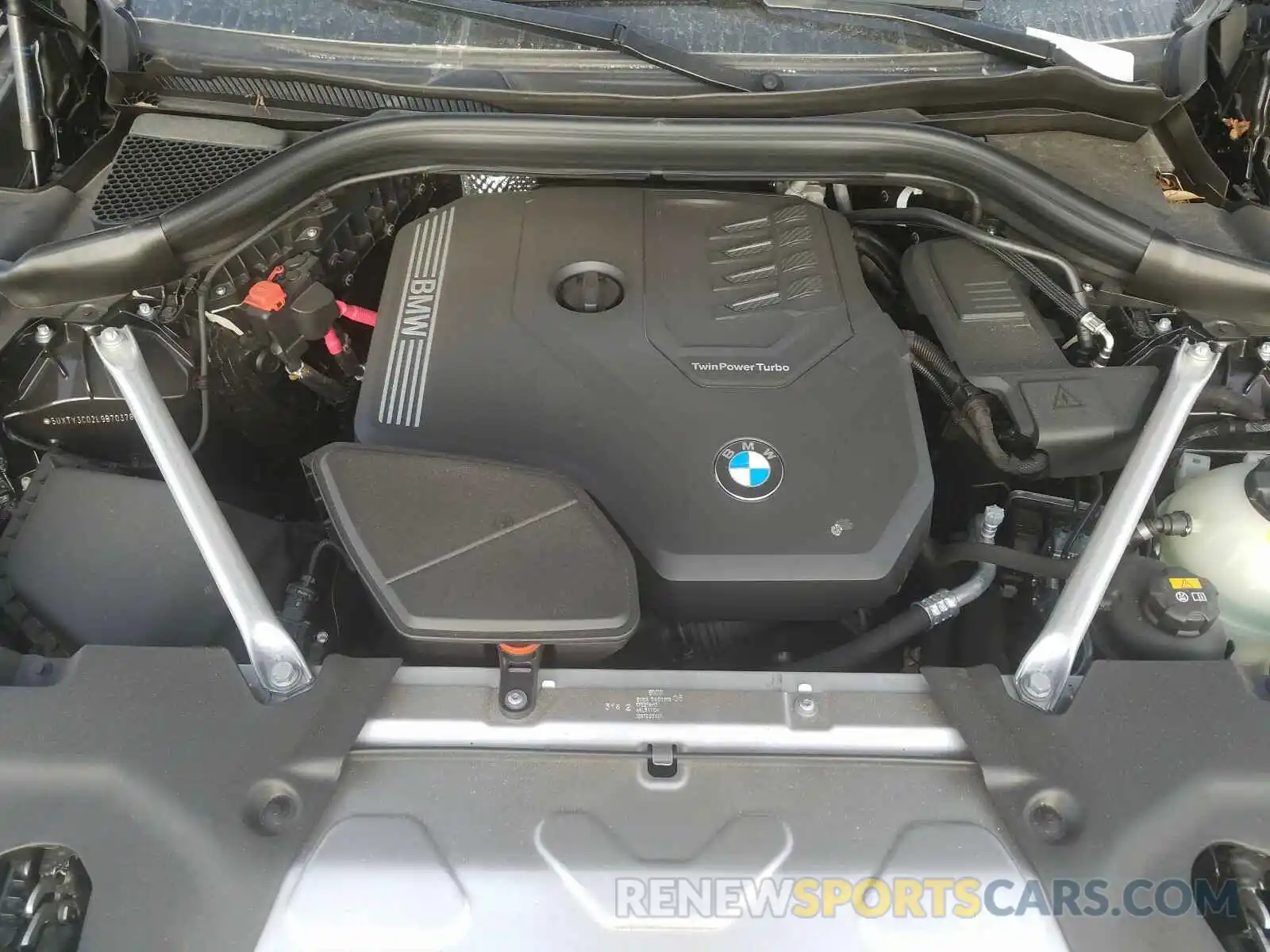 7 Фотография поврежденного автомобиля 5UXTY3C02L9B70378 BMW X3 2020