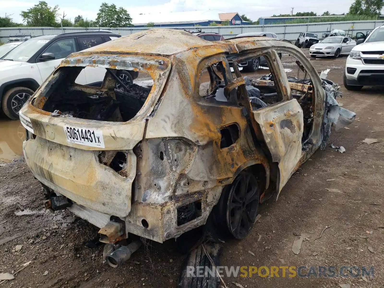 4 Photograph of a damaged car 5UXTY3C02L9B71966 BMW X3 2020