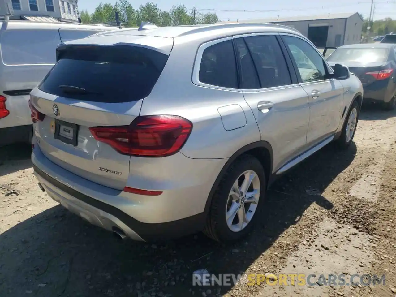 4 Фотография поврежденного автомобиля 5UXTY3C02L9B93286 BMW X3 2020