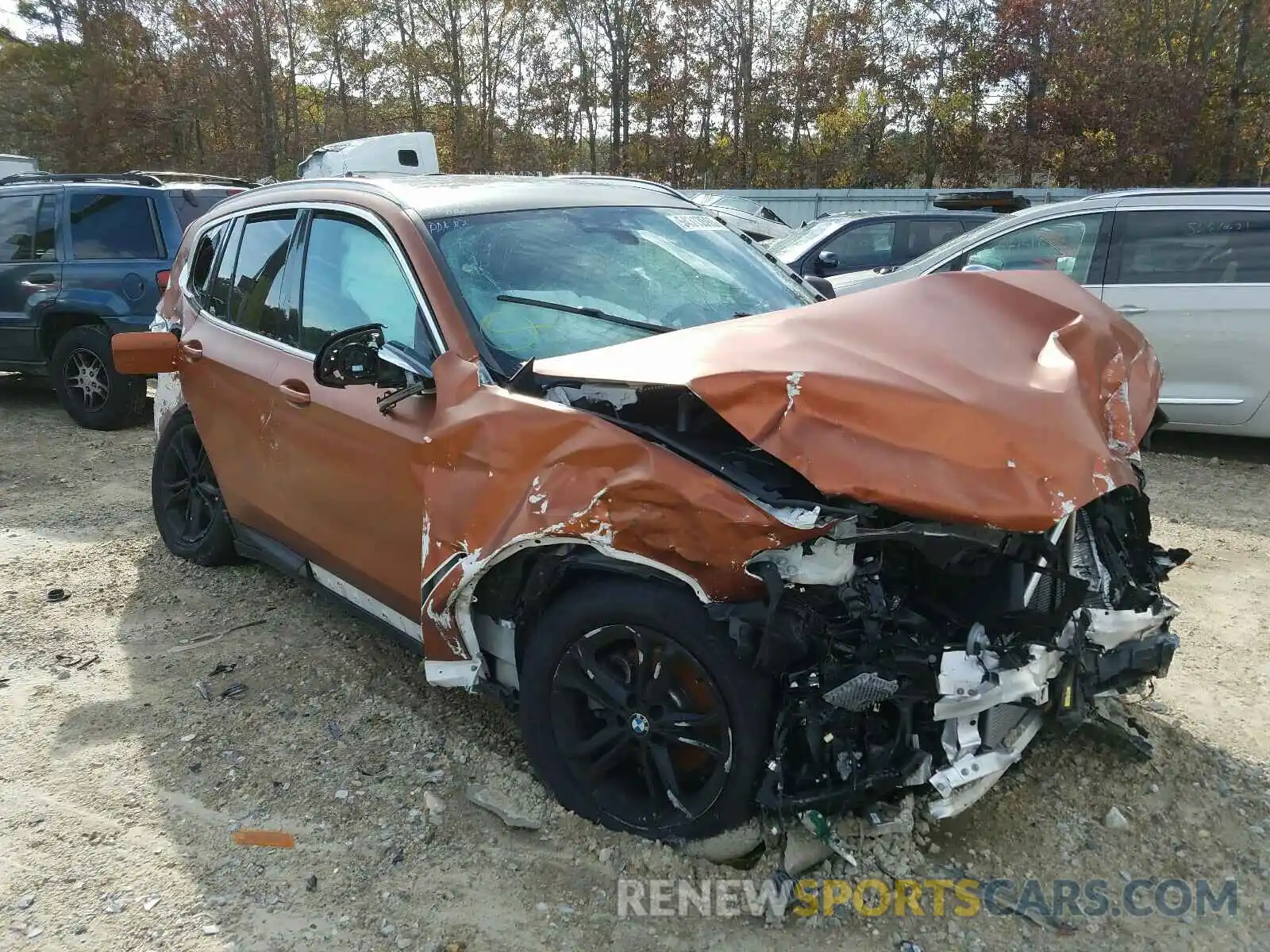 1 Photograph of a damaged car 5UXTY3C02L9B96978 BMW X3 2020